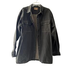 Red Head Men's XLT Heavy Duty Metal Buttons Shacket Shirt Jacket Excellent